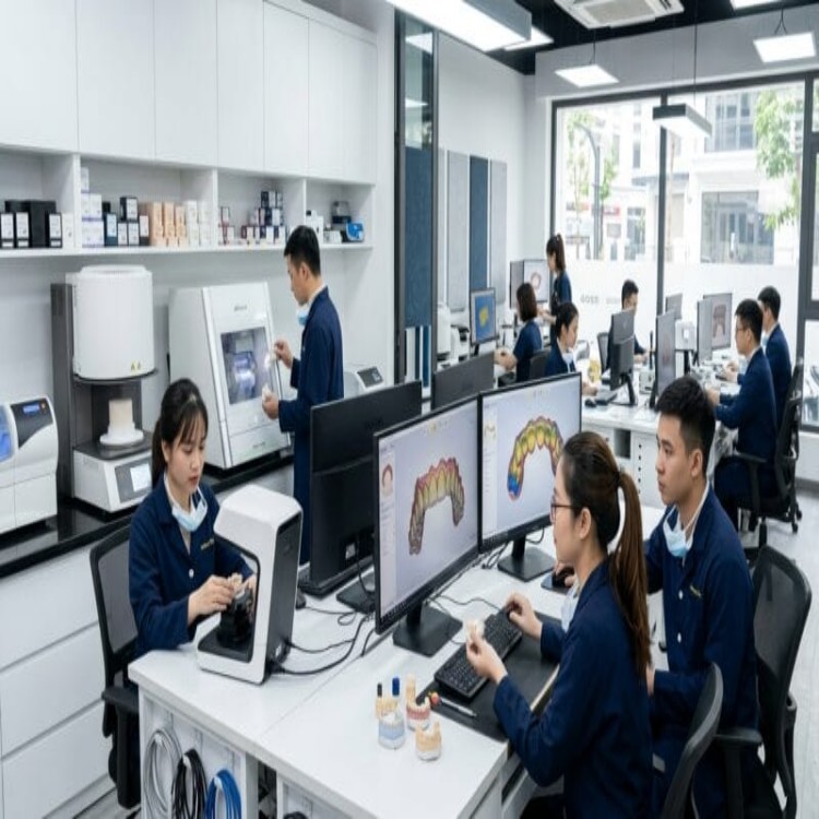 The Journey of a Dental Crown: From Scan to Smile